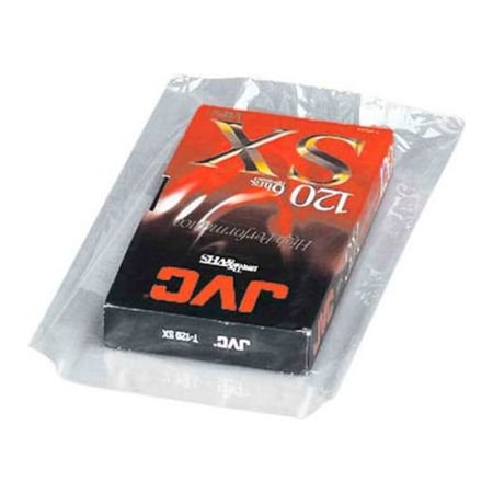 Box Packaging PVC Shrink Bags, 80 Ga., 6"W x 9"L, Clear, 500/Pack SHB0609